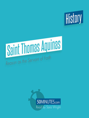 cover image of Saint Thomas Aquinas